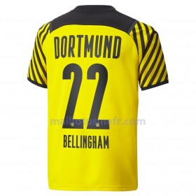 Maillot de Foot BVB Borussia Dortmund ude Bellingham 22 Domicile 2021-22